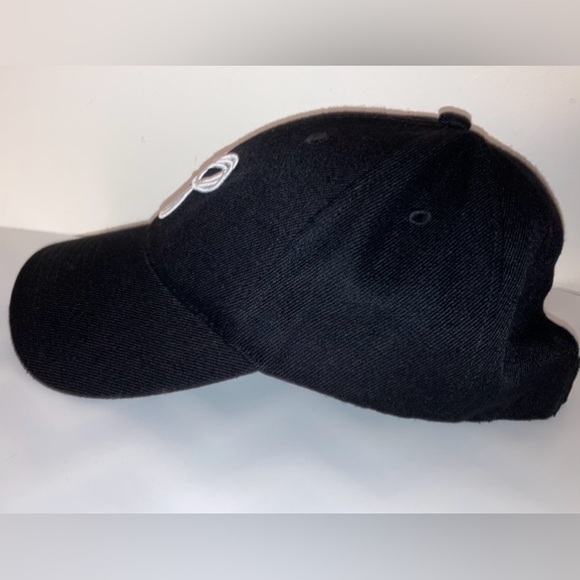 TNA Baseball Cap Hat in Black, White - Picture 4 of 5